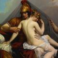 Ares y Afrodita, atrapados por la red de Hefestos