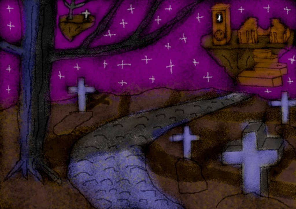 the cementery
