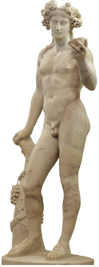 Dionysus's statue