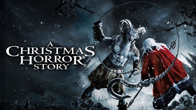 a christmas horror story poster