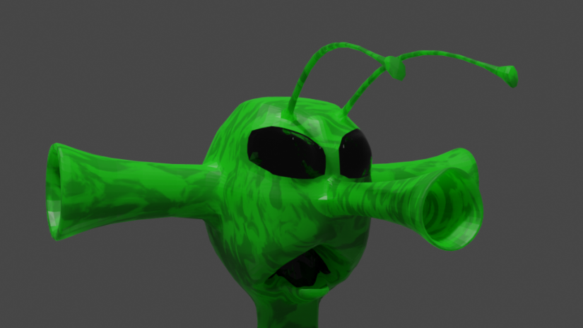 Alien Slave – First renders