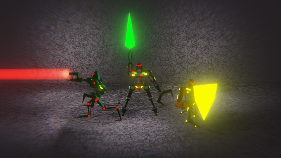 robots pose